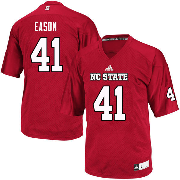 Men #41 Will Eason NC State Wolfpack College Football Jerseys Sale-Red - Click Image to Close